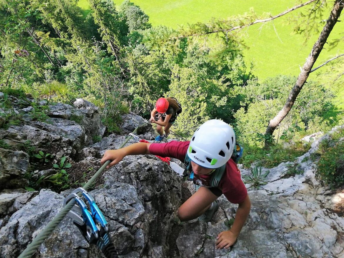 Klettersteig Kinder